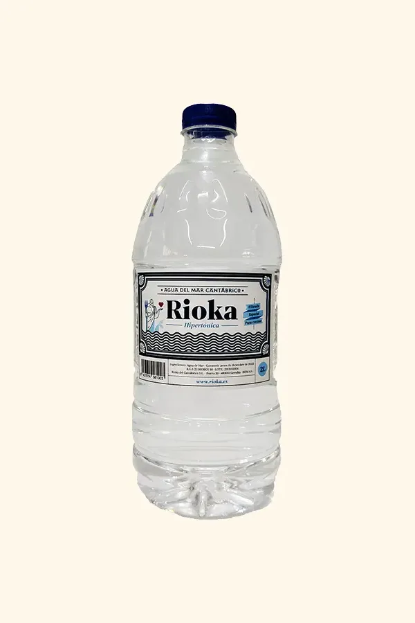 Agua de Mar Rioka Botella de 2 litros